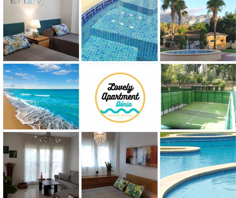 Lovely Apartment Denia, Piscina, Jacuzzi, Padel, Parking Exterior photo